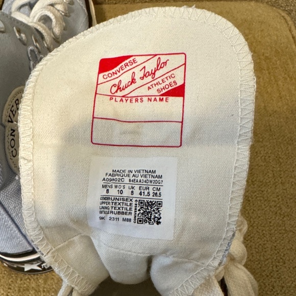 NWOB Converse Chuck 70 Plus 3D Flowers Canvas High Top Platform Shoes Women’s 10 - Picture 6 of 7